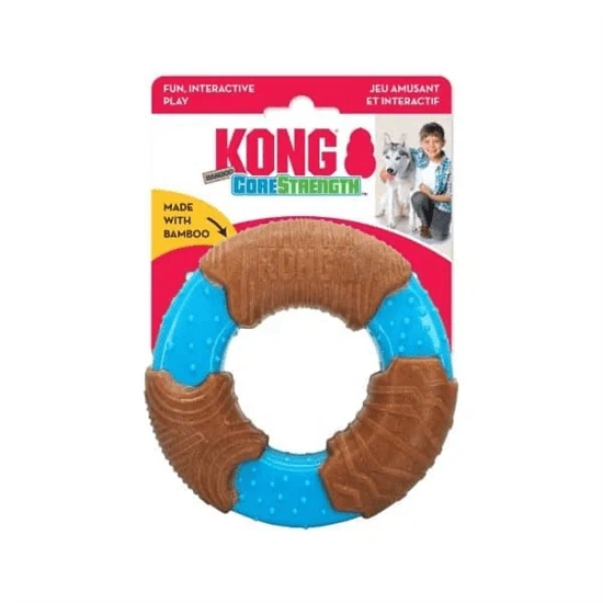 KONG צעצוע לכלב טבעת דמוי דונטאס מידה L