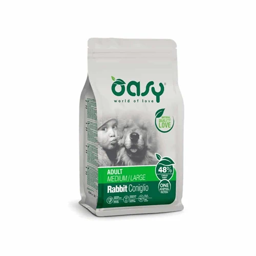 oasy – ארנב מונו פרוטאין לגזע בינוני / גדול 2.5 ק"ג