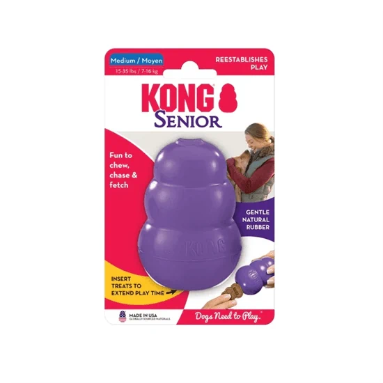 קונג סניור - צעצוע לכלב מבית KONG מידה L