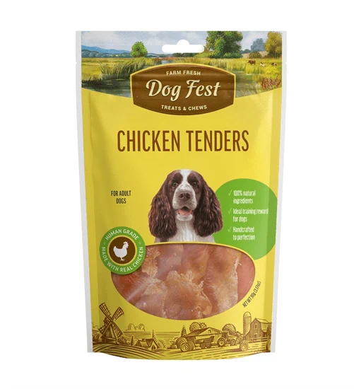 Dog Fest דוג פסט חטיף לכלב פילה עוף 90 גרם