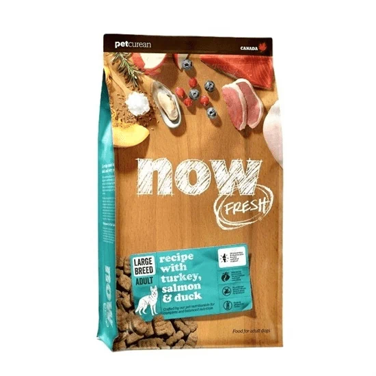 נאו פרש מזון לכלב בוגר גזע גדול 11.4 ק"ג NOW FRESH