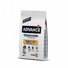 Advance אדוונס סנסיטיב סלומון לכלב בוגר בינוני גדול 12 ק"ג