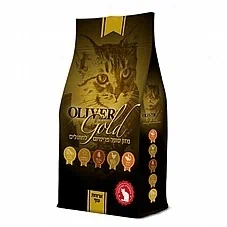 Oliver gold אוליבר גולד 7.5 ק"ג מזון יבש לחתולים