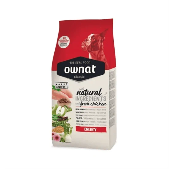אוונט מזון לכלב קלאסיק אנרג'י OWNAT Classic Dog Energy Chicken Dry Food‏