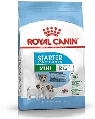 רויאל קנין לכלב מיני סטרטר לאם ולגור 4 ק"ג Royal Canin starter mini