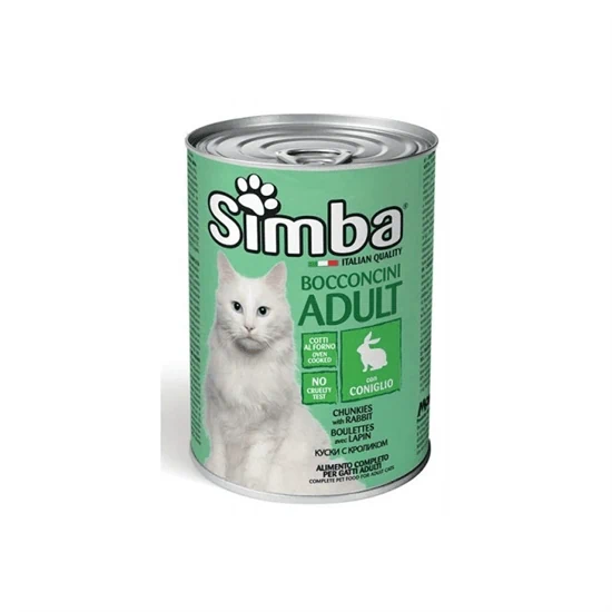 simba סימבה שימורים לחתול ארנבת 400 גרם
