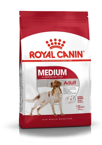 מזון לכלב בוגר מגזע בינוני רויאל קנין 15 ק"ג Royal Canin Medium