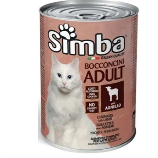simba סימבה שימורים לחתול שימור צייד 400 גרם